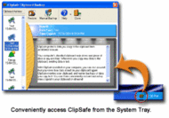 ClipSafe Clipboard Backup screenshot